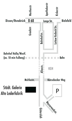 Anfahrt - Halle/Westf. Alte Lederfabrik